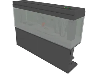 Aquarium 3D Model preview