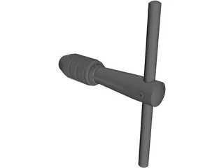 Chuck Tap Wrench 3D Model preview