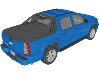 Chevrolet Avalanche (2010) 3D Model preview