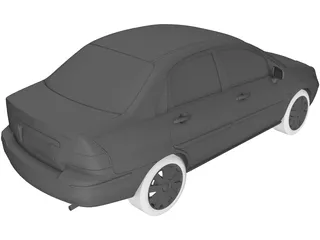 Suzuki Liana Sedan (2010) 3D Model preview