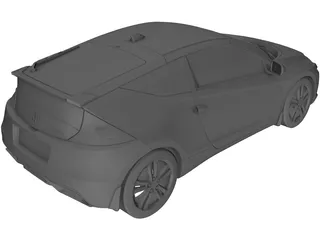 Honda CR-Z (2010) 3D Model preview