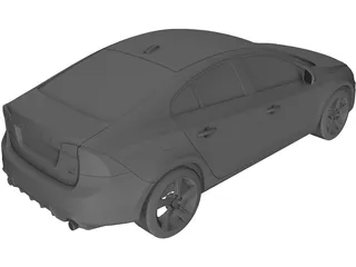 Volvo S60 R-Design (2010) 3D Model preview