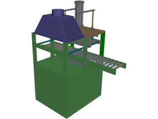 Heat Seal Machine 3D Model preview