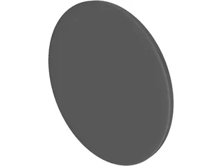 Face Disk 3D Model preview