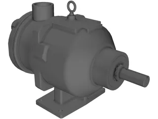 Viking Hydraulic Motor 3D Model preview