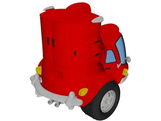 Tuc-Tuc 3D Model preview