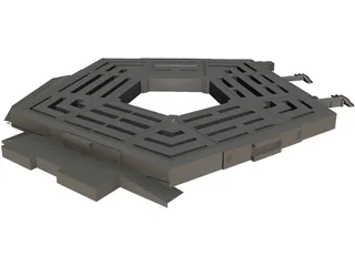 Pentagon 3D Model preview