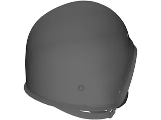 Gasmask with Helmet 3D Model preview