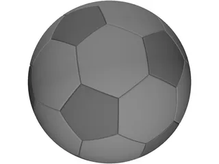 Soccer Ball 3D Model preview