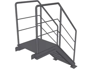 Ladder 3D Model preview