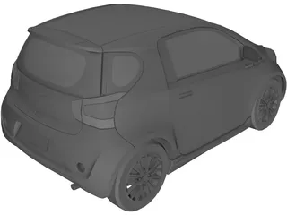 Aston Martin Cygnet (2011) 3D Model preview