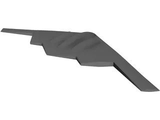 B2 Stealth Bomber 3D Model preview