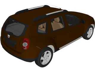 Renault (Dacia) Duster 3D Model preview