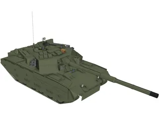 T-84 Oplot 3D Model preview