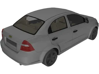 Chevrolet Aveo 3D Model preview