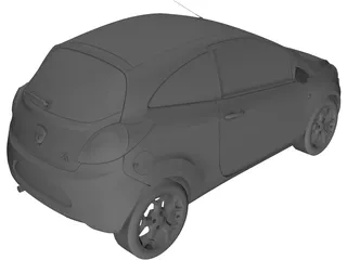 Ford Ka 3D Model preview