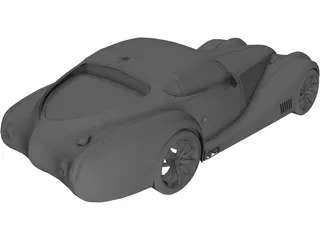 Morgan Aero Super Sports 3D Model preview