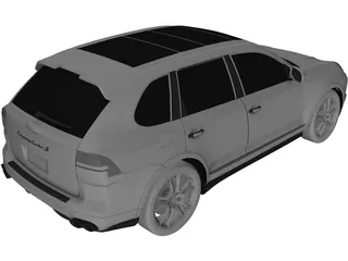 Porsche Cayenne (2007) 3D Model preview