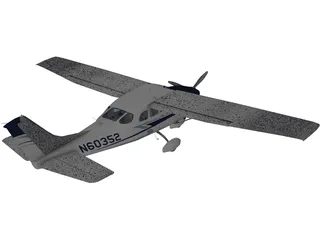 Cessna 206 Stationair 3D Model preview