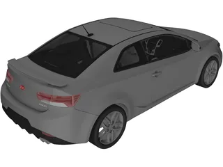 Kia Cerato Koup 3D Model preview