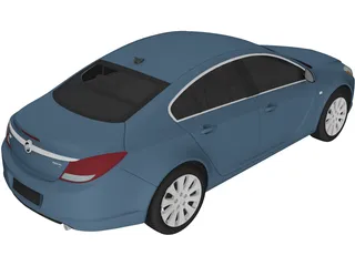 Buick Regal CXL (2011) 3D Model preview