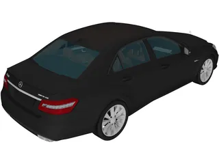 Mercedes-Benz E-Class 63 AMG (W212) 3D Model preview