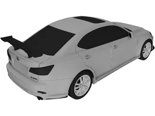 Lexus IS350 (2006) 3D Model preview