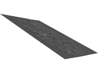 Earth Map 3D Model preview