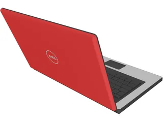 Dell Inspiron Laptop 3D Model preview