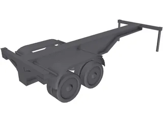 Trailer 3D Model preview