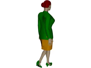 Woman 3D Model preview