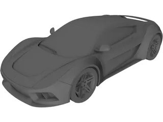 Saleen S5S Raptor 3D Model preview