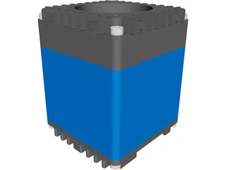 Falcon2 12M Camera 3D Model preview