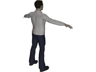 Man 3D Model preview