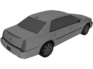 Cadillac DTS (2006) 3D Model preview