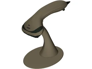 Barcode Scanner 3D Model preview