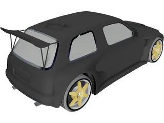 Nissan Micra GTR 3D Model preview
