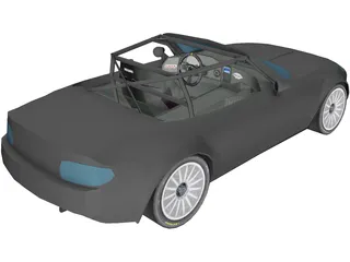 Mazda MX5 GTR 3D Model preview