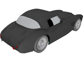 Austin Healey 3000 GT 3D Model preview