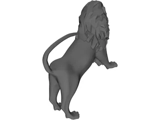 Lion 3D Model preview