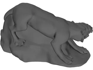 Tiger 3D Model preview