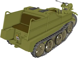 Sd Kfz 2 NSU 3D Model preview