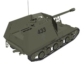 Marder I 3D Model preview