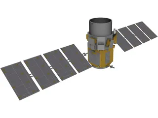 Satellite Calipso 3D Model preview
