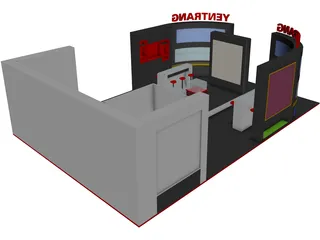 Stage 3D Model preview