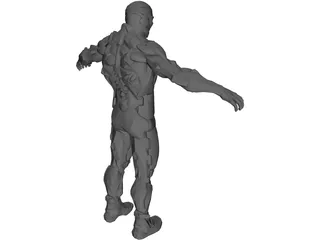 Nanosuit Crysis 3D Model preview