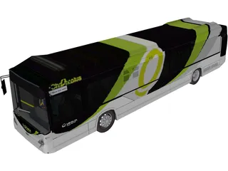 HeuliezBus GX 327 BHNS Chronoplus 3D Model preview