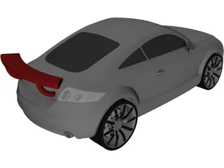 Audi TT 3D Model preview