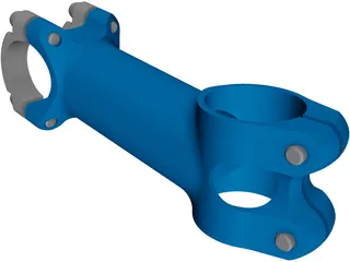 MTB Forged Stem 3D Model preview