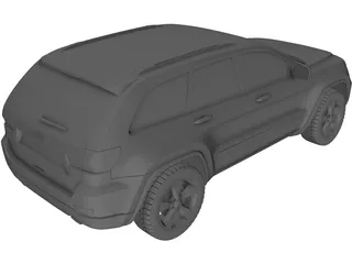 Jeep Grand Cherokee (2011) 3D Model preview
